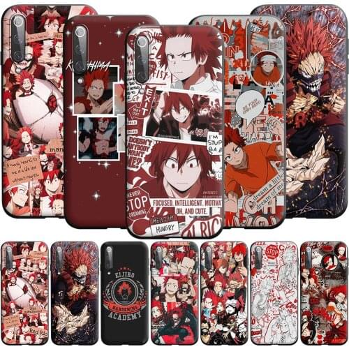Eijiro Kirishima Hero Academia Case for Xiaomi MI 8 9 9T A2 A3 10 10T Note Lite Pro SE Max 3 F1 Poco X3 NFC M3 11 11i Ultra F3