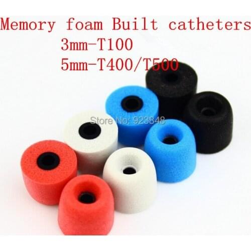 Memory foam silicone case ear pads 3MM/5MM T100/T400/T500 2pairs