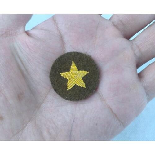 Military collect WWII WW2 JAPANESE IJA ARMY uniform Cuff INSIGNIA OFFICER Cuff BADGE metal wire