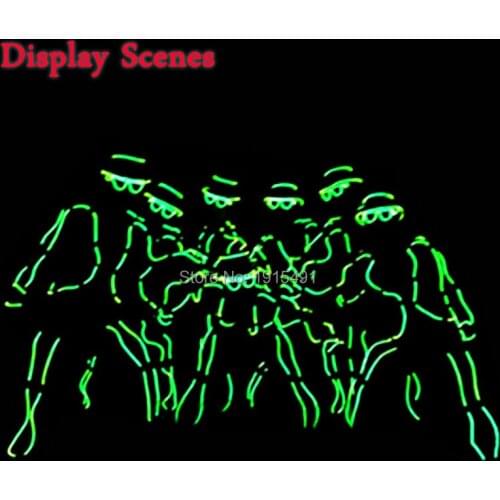 High Grade Attractive Neon Led Strip Handmade Chinese Got Talent Show Clothing Trendy EL Wire Cold Light Masquerade Costume