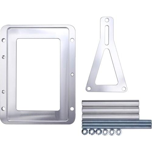 Billet Battery Tray Hold Down Trunk Relocation Box Aluminum Optima Racing Mount