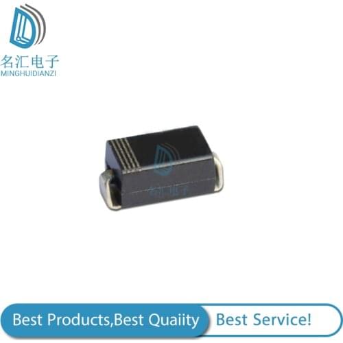 100pcs SMA Rectifier diode SS12 SS14 SS16 SS24 SS26 SS34 SS36 SS54 SS56 SS110 SS210 SS310 US1J S1M S2M 1N5819 1N5822 DO-214AC