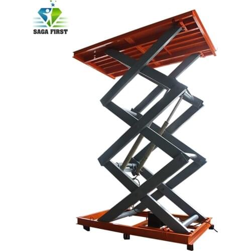 2000kg High Quality Hydraulic static scissor lift table