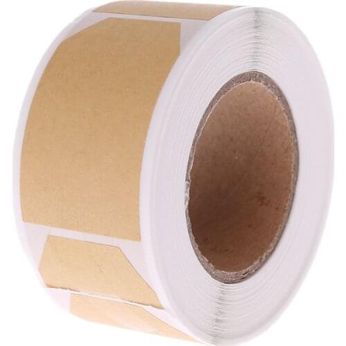 300Pcs/Roll Vintage Blank Label Sticker Tags Adhesive Labels Decorations for Wedding Baking Sealing Kitchen Accessories