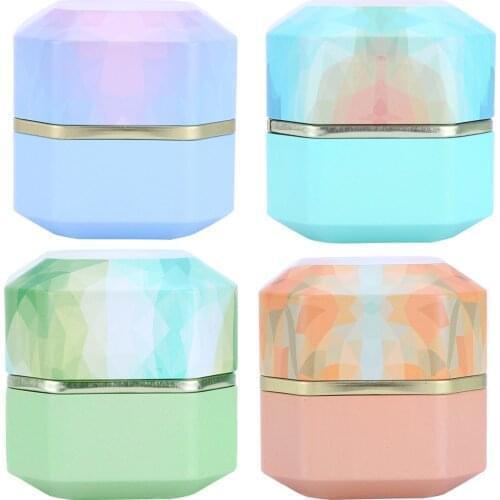 4 Candy Gift Jar Portable Reusable Storage Jar Sealed Metal Cans Iron Cans with Octagonal Shape for Storing Candies Tea Coffee