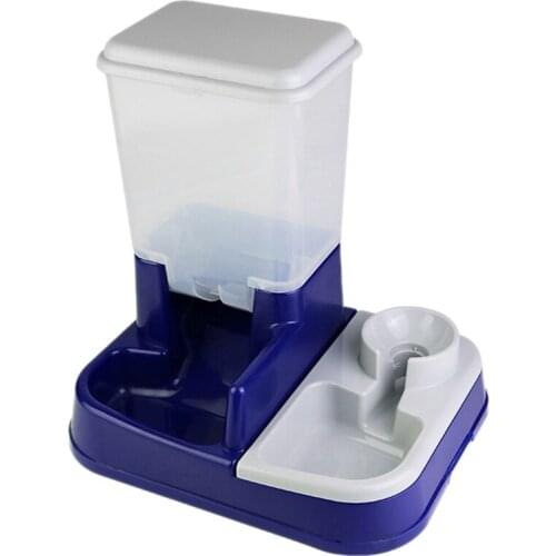 Pet Feeder Small&Medium Pets Automatic Food Feeder Travel Supply Feeder for Dogs Cats Pets Animals