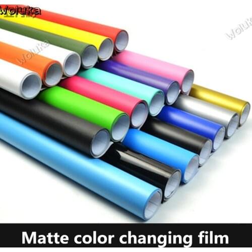 Car matte color changing film modified body interior color changing sticker car film roof film CD50 Q03