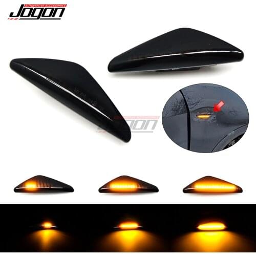 For BMW X3 F25 X5 E70 X6 E71 E72 2008-2014 Car Accessories LED Dynamic Turn Signal Blinker Side Marker Fender Indicator Light