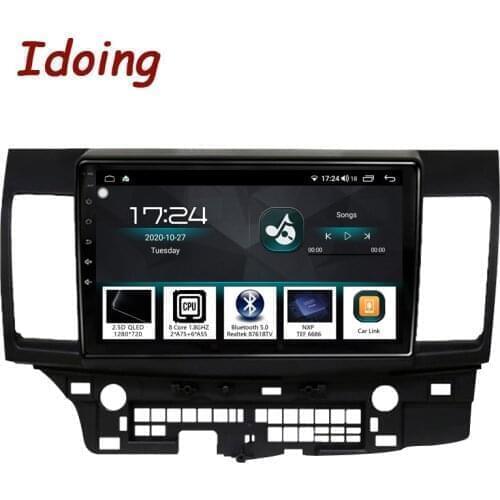 Idoing10.2"Car Android Auto Radio Multimedia Player For Mitsubishi Lancer 10 CY 2007-2012 GPS Navigation Head Unit Plug And Play