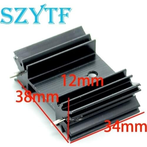 20pcs TO-247 heatsink audio heatsink/ transistor heat sink block 38*34*12MM