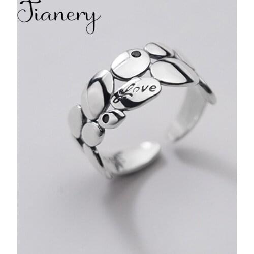 Bohemian Vintage Big Leaf Rings For Women Lady Men Antique Knuckle Rings Boho Jewelry Anillos 2021