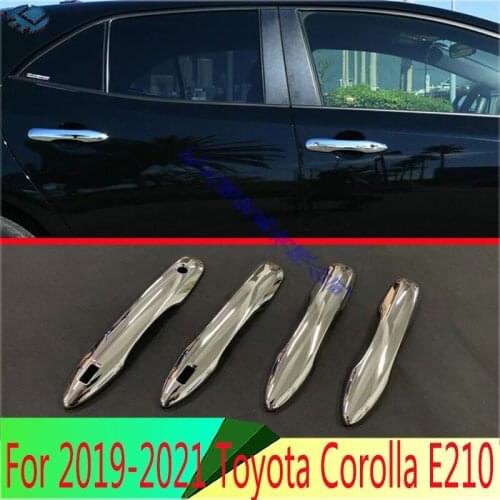 For 2019 Toyota Corolla E210 Sport Hatch Hatchback Auris ABS Chrome Door Handle Cover Trim Molding