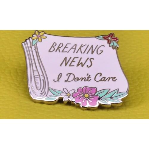 Who cares,Not me, I Don't Care Pin