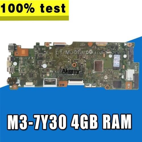 Laptop Motherboard For Asus TP401CA TP401C TP401CA7Y30 Mainboard 64GB SSD M3-7Y30 4GB RAM