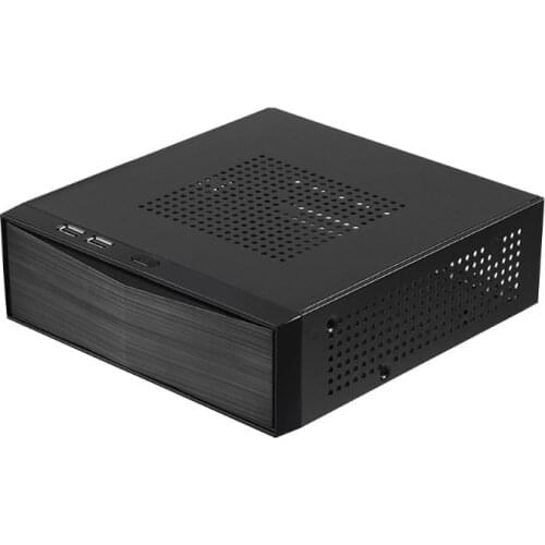 2021 New FH05 Host Mini ITX Office Home Computer Case USB2.0 Metal Desktop PC Chassis