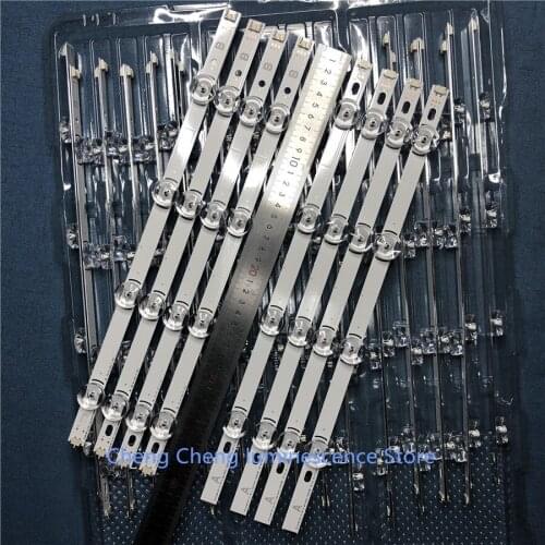 LED Backlight strip 8 Lamp For LG TV 390HVJ01 lnnotek drt 3.0 39" 39LB5610 39LB561V 39LB5800 39LB561F DRT3.0 39LB5700 39LB650V