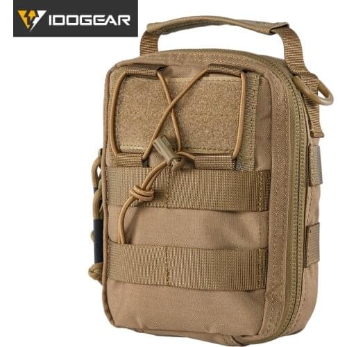 IDOGEAR Tactical First Aid Kits Medical Bag Emergency Outdoor Airsoft Army Hunting MOLLE Pouch 3523