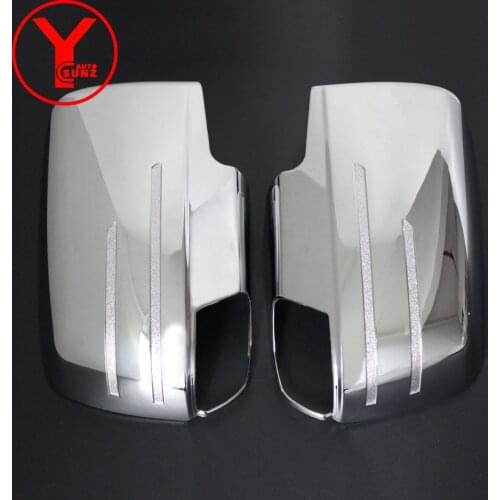 2013-2019 side rearview mirror cover For ISUZU MUX 2013 2014 2015 2016 2017 2018 2019 chrome auto parts ABS accessories YCSUNZ