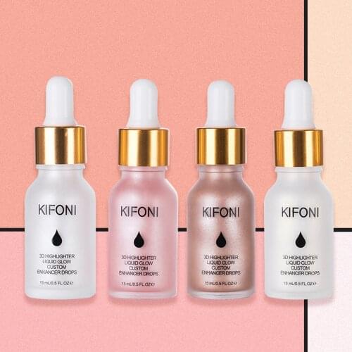 KIFONI Bronzers & Highlighters Liquid High Gloss Makeup Long-lasting Waterproof Brighten Stick Facial Natural Cosmetic TSLM1