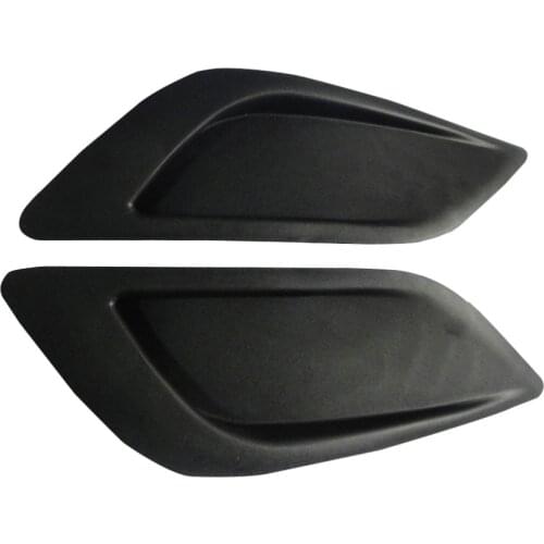 2 Pcs/Pair car front bumper fog lamp light cover case without hole for Ford Focus 2 sedan 4 door 2009-2011