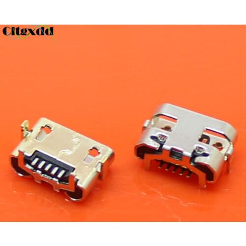 Cltgxdd 10pcs Micro USB connector , 5pin female USB jack socket charging port for Amazon Kindle Fire 5th Gen SV98LN