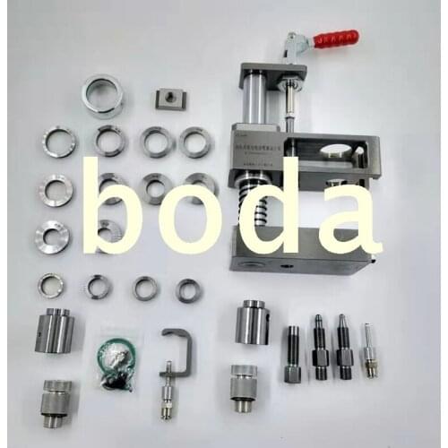 Common rail injector nozzle bench ,support, fix, oil collecting,oil returing, etc