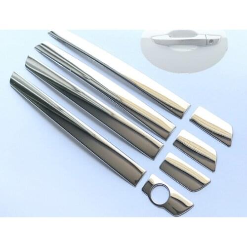 FUNDUOO For Honda CR-V CRV 2017 2018 2019 Stainless Steel Door Handle Covers trim Overlay BAR COVER CATCH TRIM MOLDING