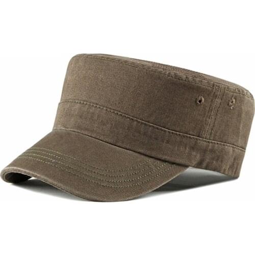 Adjustable Size Mens Navy Military Hats New Casual Cotton Hat Men Flat Cap Snapback Cap Bonnet Marine Sports Cap Bone Dads Hat