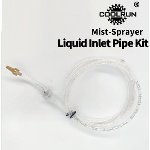 Pu Tube Oil Liquid Inlet Pipe Kit with Filter One-Way Valve for Mist Sparyer CNC Lathe Milling Drill Engraving Machine