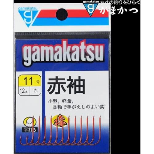 Gamakatsu C1SD2 Red Barbed Hook High Strength Ultrapoint Sharp Bait Lure Fishing Tackles Pesca Carp Stream Sea Fishing Hooks