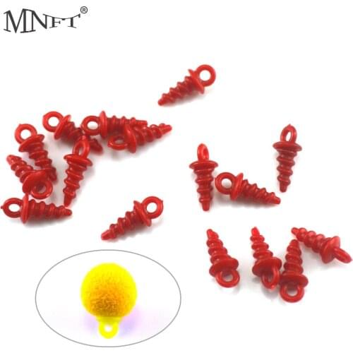 MNFT 30Pcs Carp Popup Pegs For Carp Fishing Rig Stopper Pop Up Bait Fishing Accessories