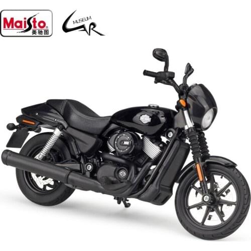 Maisto 1:12 Harley 2015 Street 750 Model Car Simulation Alloy Motorcycle Metal Toy Car Childrens Toy Gift Collection