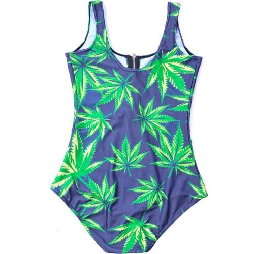 Cheap Price Women One Piece SwimSuitS With Zipper S To 3XL Blue Skye Owl Digital Printing Black Swimwears