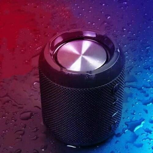New Bluetooth speaker mini portable with padlock Wireless computer card U disk Bluetooth audio bass gun