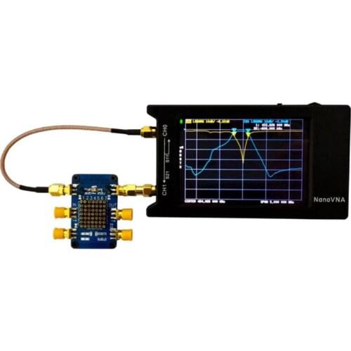 2021 New NanoVNA Testboard Kit Vector Analyzer Web Test Board VNA RF Demo Set Tool