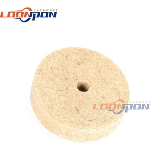 75-150mm Wool Polishing Wheel Buffing Pads Bore 10mm Angle Grinder Wheel Felt for Metal Marble Glass Ceramics 1Pc