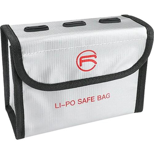 Fireproof Explosion-proof Lipo Battery Safe Bag Protection Storage Charging Bag Guard Pouch with Manual Battery Indicator