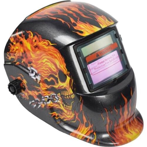 Arc Sensor Big View Solar Auto Battery Welding Helmet Welder Goggles Mask Cap