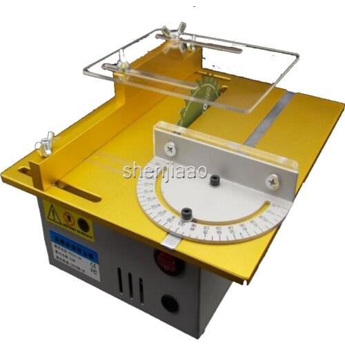 T4 DC12-24V Multifunctional Mini Table Hand Saw Woodworking Lathe Spindle Electric Drill 7000rpm Polishing Slicing Saw