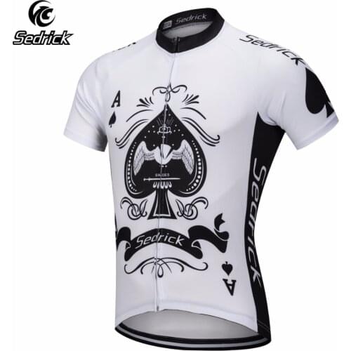 Sedrick Spades Ace/Poker K Printed Cycling Jersey Mtb Bicycle Clothing Bike Team Cycle Shirts Maillot biciclet Ropa De Ciclismo
