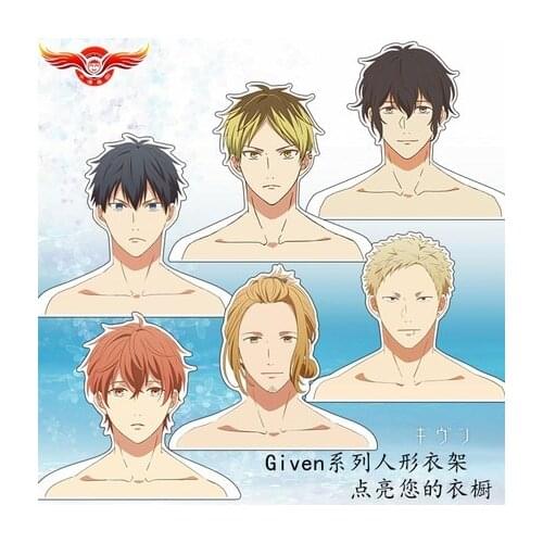 Anime Given Clothes Hangers Anime Model Toys Household Clothing Store Suit Hanger Model Toys