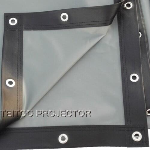 120 Inch 16:9 Rear Projection Screen PVC Curtains Film for Home Cinema XBOX 360 Game Mini Portable LED 3D Smart Video Projectors