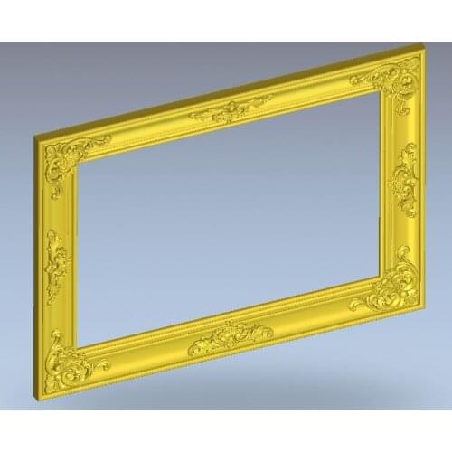 3d model relief for cnc in STL file format Frame_12