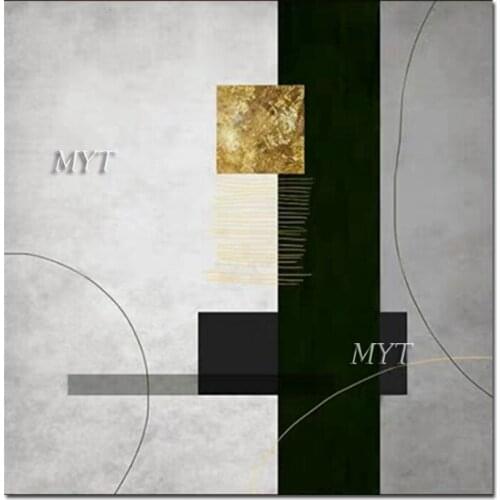 Black And White Design Modern Home Wall Decor Abstract Oil Painting 100% Hand Painted Abstract Paintings Wall Art Unframed Piece