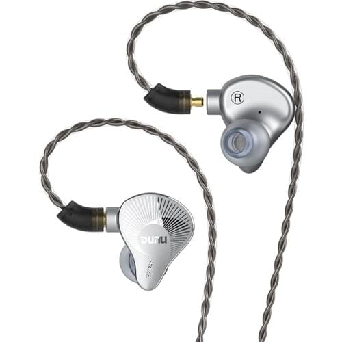 DUNU EST 112 1DD+1BA+2EST earphone with 2.5mm/4.4mm balanced 3.5mm SE 3 kinds Plug & High quality Detachable MMCX Cable