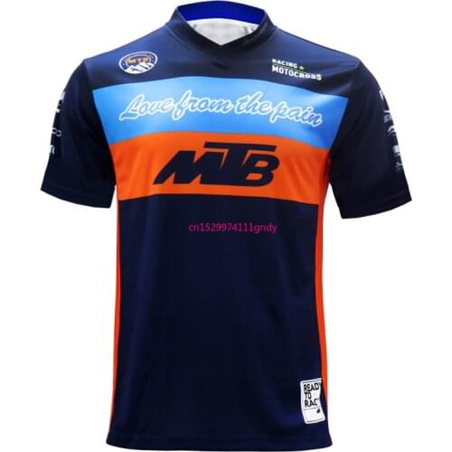 Hot Sale Cycling Jersey downhill jersey bicycle loco motive shirt T Mountain Bike MTB Motorcycle Jersey Fitness short sleeve