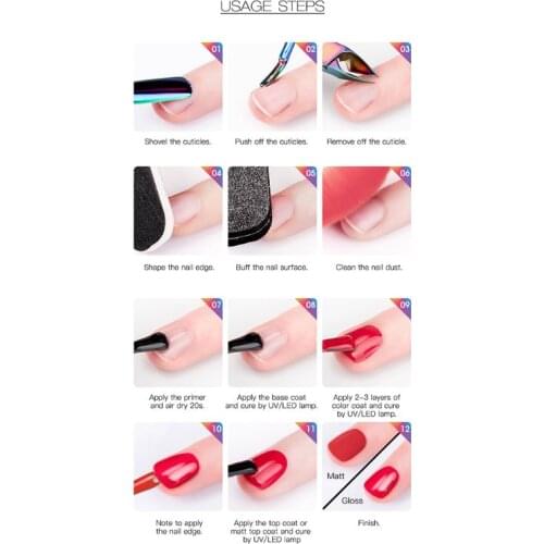 HUAMIANLI Base Kits And Nail Tops