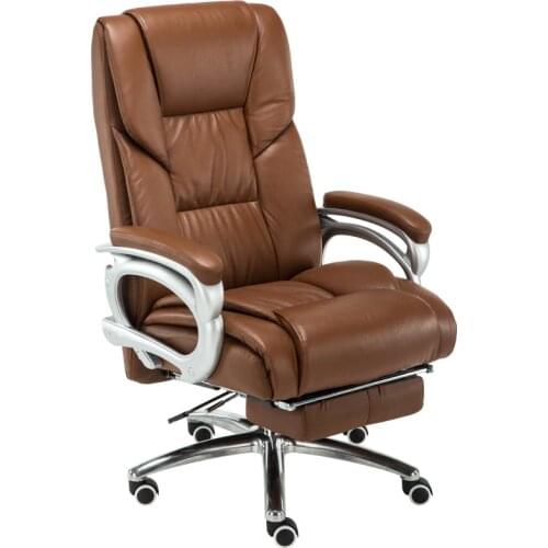 Household Simple Style Computer Chair with Footrest Recliners Siesta Office Chair Multifunction Boss Chair Lifted Swivel Chair