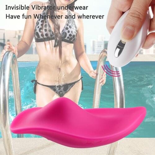 Storng Vibration Invisible Panty Vibrator Wireless Remote Control Portable Clitoral Stimulator Vibrating Egg Sex-toys For Women