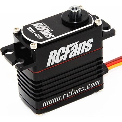 Rcfans RC HV 30KG Servo Titanium alloy gear all metal high pressure brushless waterproof Buggy drift Monster truck Crawler Scale